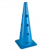 Blue SECO® training cone with holes 48 cm