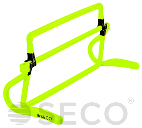 Folding neon SECO® barrier for running