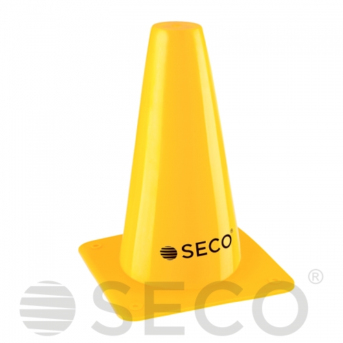 Yellow SECO® training cone 15 cm