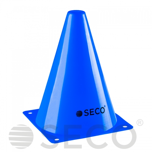 Navy blue SECO® training cone 18 cm