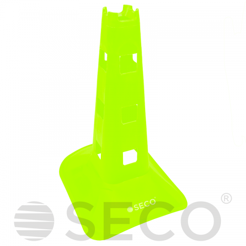 SECO® Trainingskegel mit Löchern 38 cm Neon
