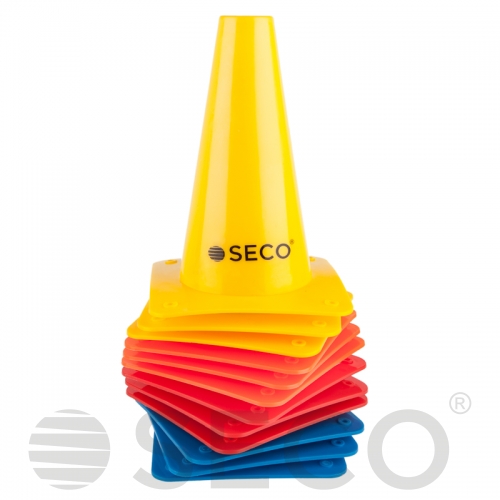 Yellow SECO® training cone 15 cm