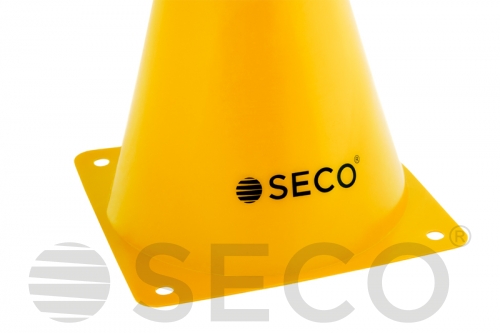 Yellow SECO® training cone 18 cm