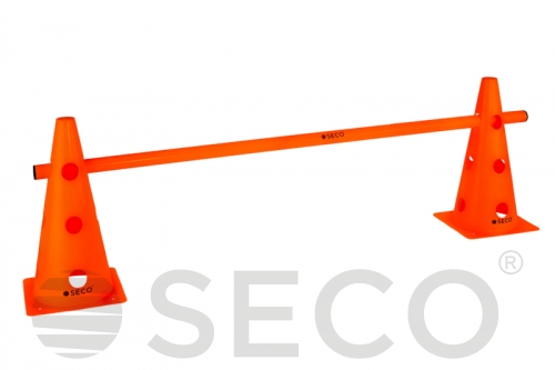 Orange SECO® training cone with holes 32 cm