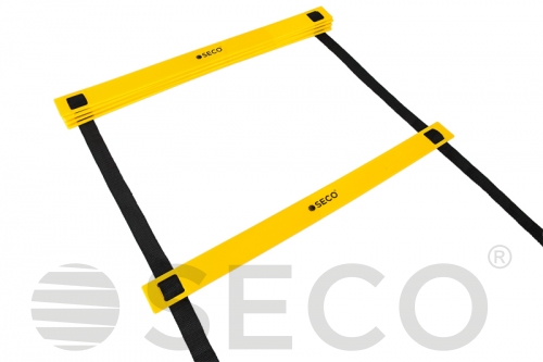 SECO® yellow coordination training ladder for running 8 steps 4 m 