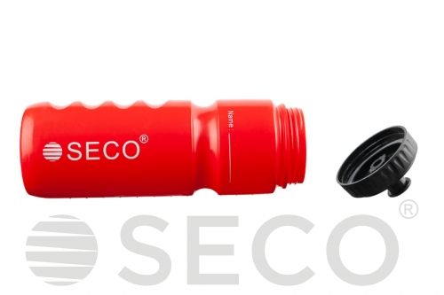 SECO® red water bottle. Volume - 750 ml
