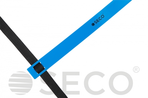 SECO® blue coordination training ladder for running 12 steps 6 m 
