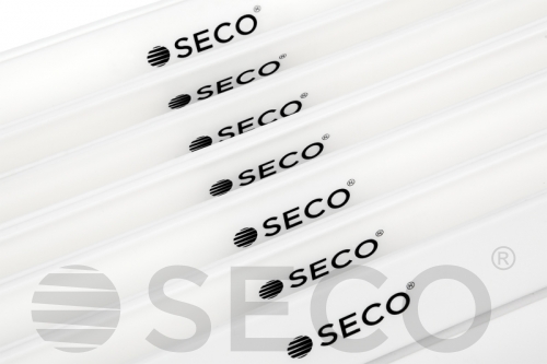 SECO® white coordination training ladder for running 16 steps 8 m 