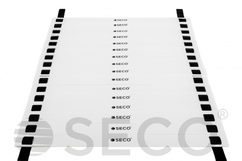 SECO® white coordination training ladder for running 16 steps 8 m 