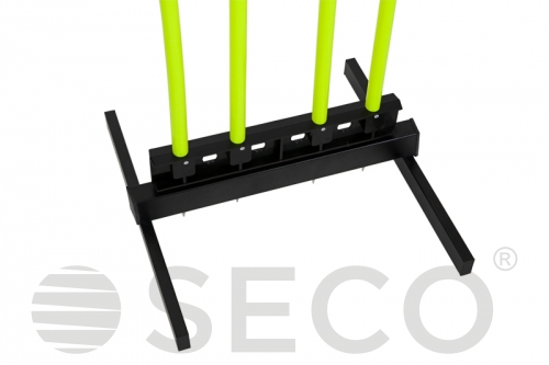 SECO® lime neon training dummy for football 175 cm 